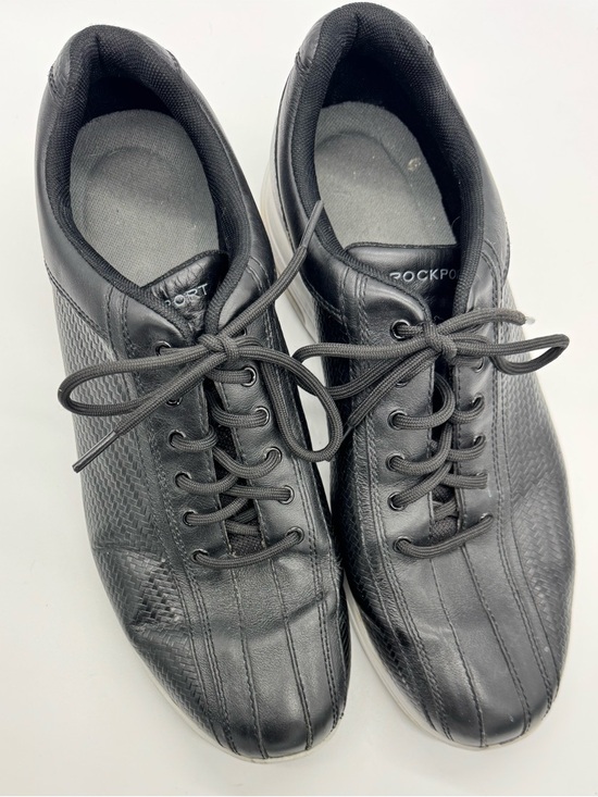 Rockport Other - Rockport Men's Black Leather Lace-Up Athletic Casual Sneakers